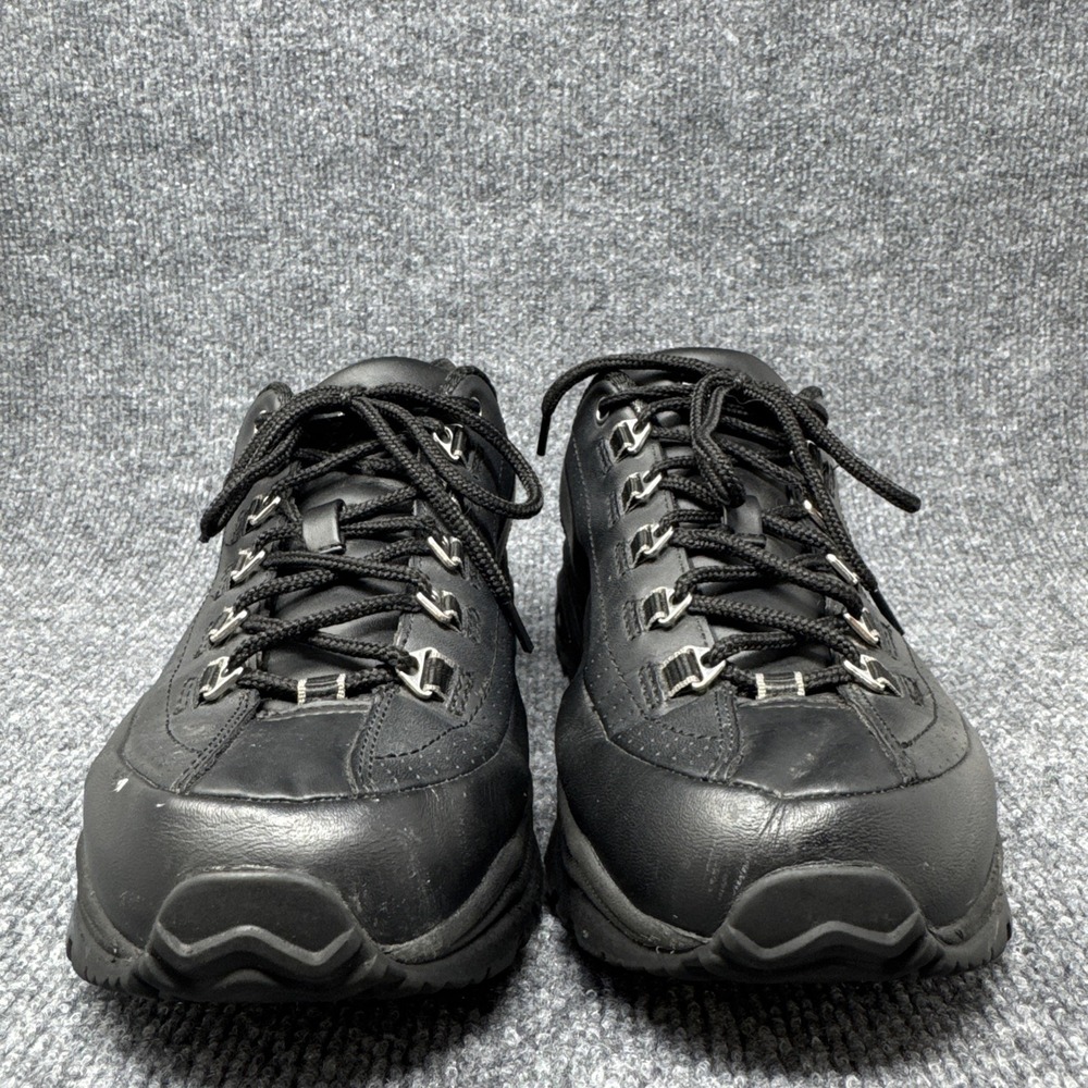 Sketchers Premium Sport SN1728 Walking Shoes Black. Size 9.